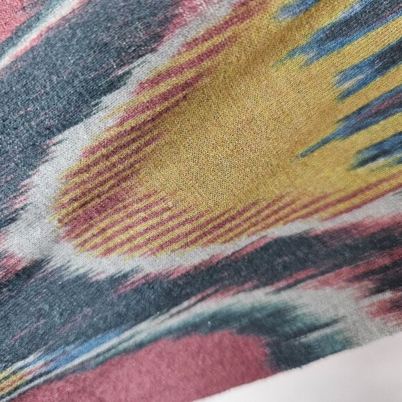 Dries Van Noten XS Cardigan Linen Cotton Button Front Multicolor Layering Piece - Picture 16 of 16